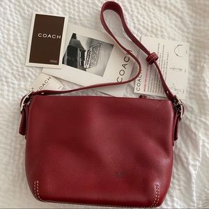 Mini leather Handle bag (Convertible)